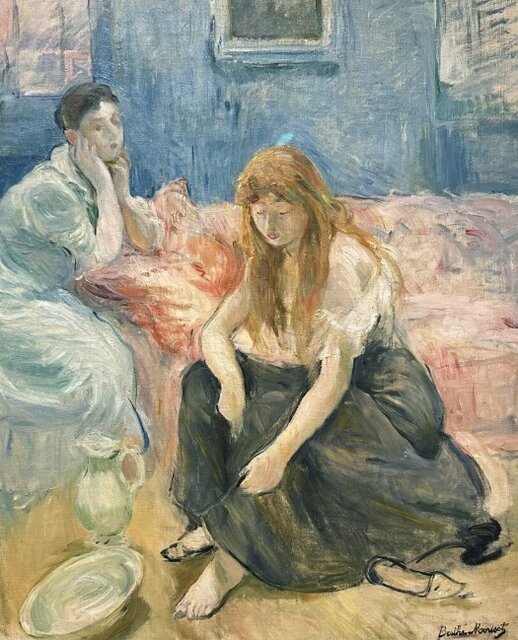 زنی که زیر سایه نقاشان مشهور از یاد رفت