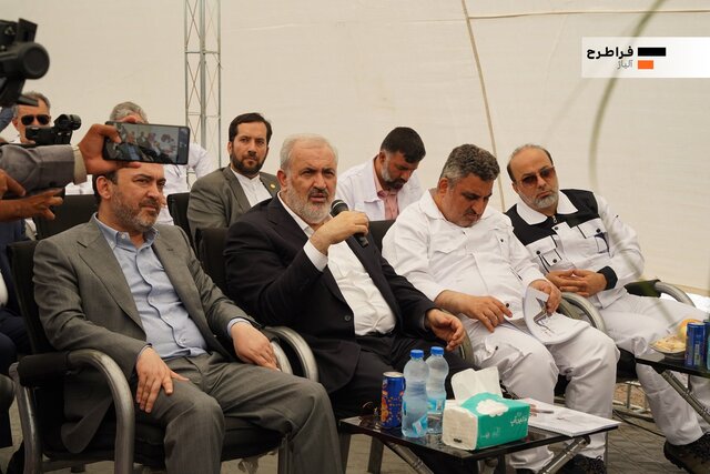 بازدید وزیر صمت از پروژه ملی مجتمع فولادسازی فراطرح آلیاژ بازدید وزیر صمت از پروژه ملی مجتمع فولادسازی فراطرح آلیاژ