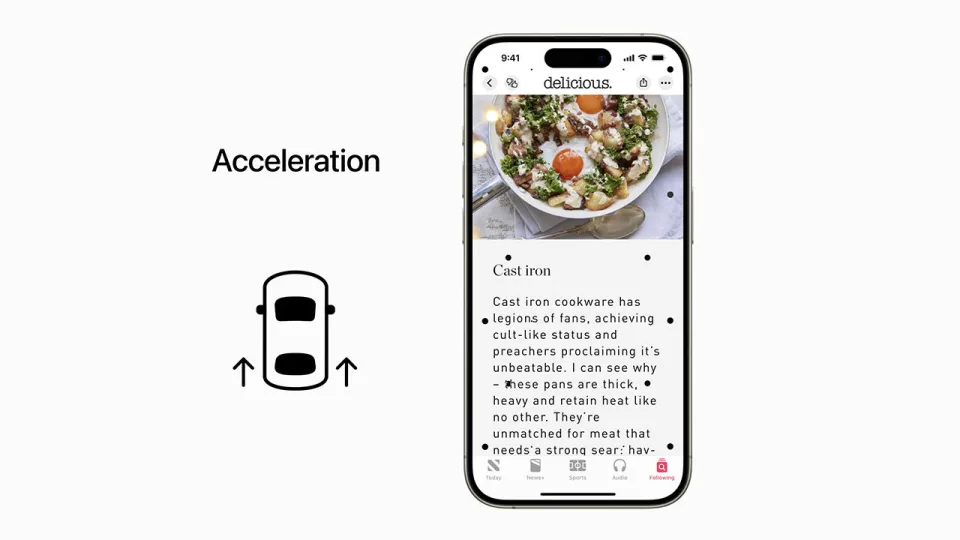 اپل «ردیابی چشم» را به آیفونها و آیپدها میآورد