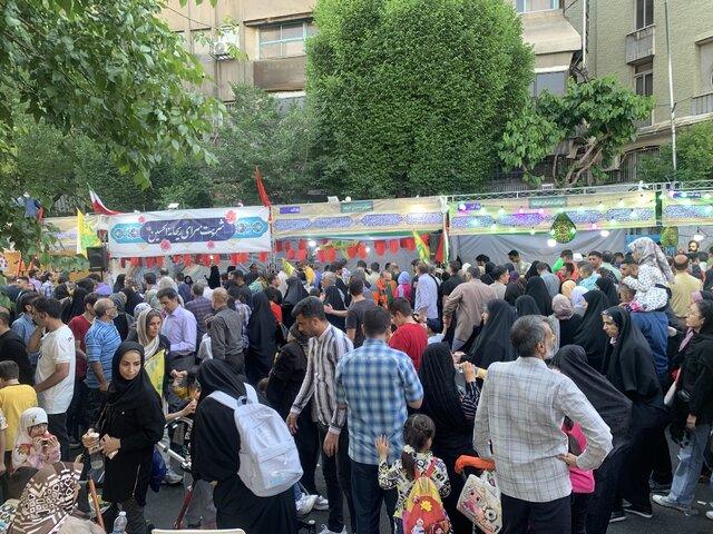 حضور پرشور مردم پایتخت در جشن بزرگ امام رضاییها