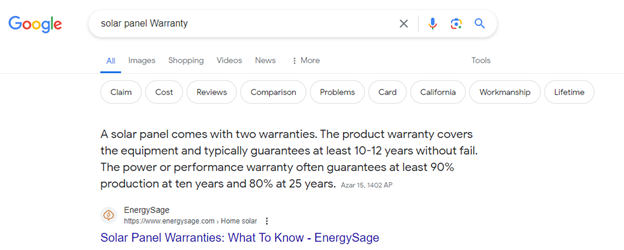 استفاده از پنل خورشیدی برای تامین برق خانه