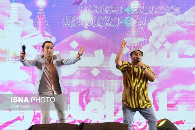 جشن بزرگ میلاد امام رضا(ع) در بندرانزلی برگزار شد