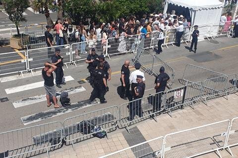 ترس از بمب گذاری جشنواره کن را مختل کرد ترس از بمب گذاری جشنواره کن را مختل کرد
