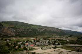 روستای سفید چاه در گلوگاه بهشهر - استان مازندران