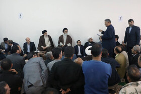 روایتی از آخرین دیدار مردمی شهید سید ابراهیم رئیسی
