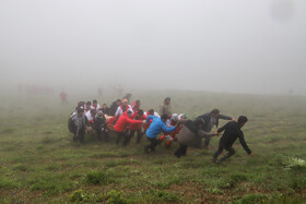 مراحل پایانی امدادرسانی به حادثه سقوط بالگرد رئیس جمهوری و انتقال پیکر شهدا