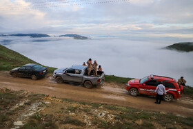 مراحل پایانی امدادرسانی به حادثه سقوط بالگرد رئیس جمهوری و انتقال پیکر شهدا