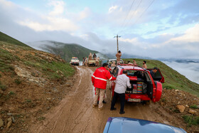 مراحل پایانی امدادرسانی به حادثه سقوط بالگرد رئیس جمهوری و انتقال پیکر شهدا
