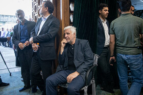 فرهاد رهبر در اجتماع دانشگاهیان تهران در سوگ رئیس جمهور