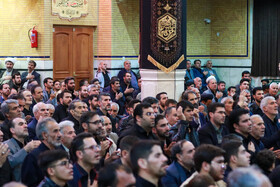 اجتماع زنجانی ها در سوگ رئیس جمهور