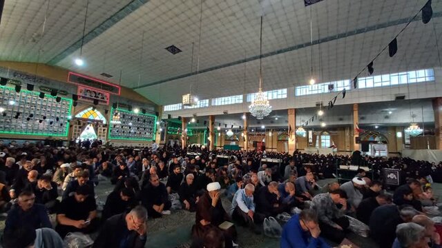 اجتماع بزرگ مردم پاکدشت در سوگ شهدای خدمت