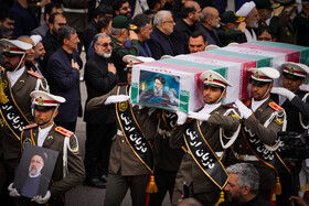 استقبال از شهدای خدمت در فرودگاه مهرآباد