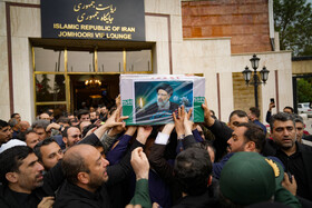 استقبال از شهدای خدمت در فرودگاه مهرآباد