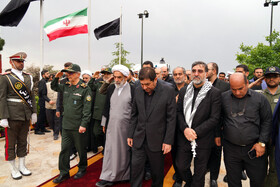 استقبال از شهدای خدمت در فرودگاه مهرآباد