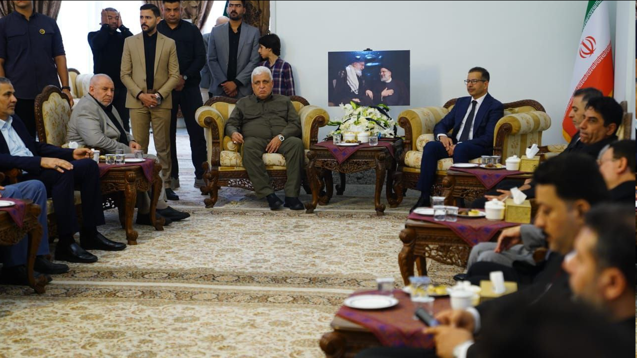 بزرگداشت شهید آیتالله رئیسی و همراهانش در عراق