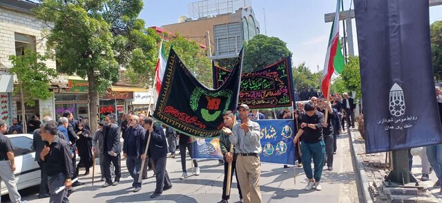 دیار حاج حسین در غم ابراهیم گریست دیار حاج حسین در غم ابراهیم گریست