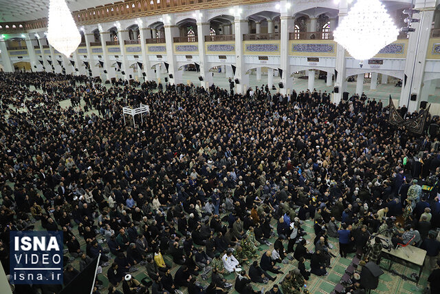 ویدیو/ مراسم شام غریبان شهید آیتآلله آلهاشم در مصلی امامخمینی(ره) تبریز ویدیو/ مراسم شام غریبان شهید آیتآلله آلهاشم در مصلی امامخمینی(ره) تبریز