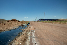 در مسیرهایی که فاضلاب صنعتی رهاسازی و تخلیه شده بسیاری از گونههای گیاهی از بین رفته و این منطقه را به کانون تشکیل ریزگردها و گردوخاک تبدیل کرده است.