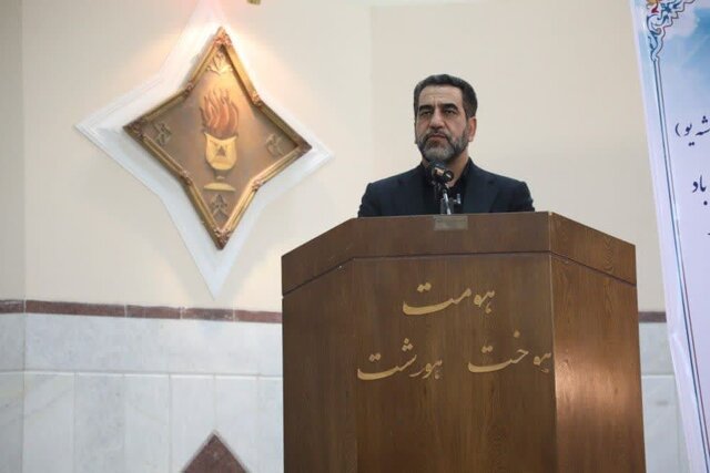 مراسم بزرگداشت شهدای خدمت توسط زرتشتیان یزد