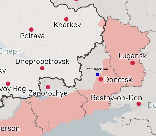 نیروهای روس کنترل یک روستای دیگر در دونباس را به دست گرفتند