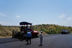 پیشرفت ۸۰ درصدی پروژه چهارخطه اشترینان - نهاوند