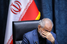 سید محمد حسینی، معاون سابق پارلمانی رئیس جمهور در مراسم تودیع و معارفه معاون پارلمانی رئیس جمهور