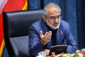 سید محمد حسینی، معاون سابق پارلمانی رئیس جمهور در مراسم تودیع و معارفه معاون پارلمانی رئیس جمهور