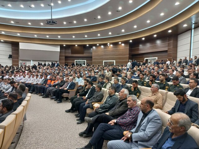 آیین هفتمین روز شهادت آیت الله رئیسی در پردیس برگزار شد