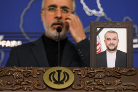 نشست خبری ناصر کنعانی، سخنگوی وزارت امور خارجه