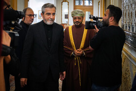 دیدار بدر البوسعیدی وزیر امور خارجه عمان با علی باقری سرپرست وزارت امور خارجه