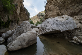 آبشار و دره زیبای بالی قایه در استان گلستان