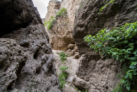 آبشار و دره زیبای بالی قایه در استان گلستان