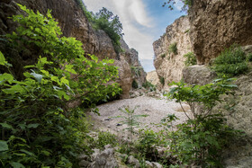 آبشار و دره زیبای بالی قایه در استان گلستان