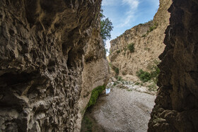 آبشار و دره زیبای بالی قایه در استان گلستان