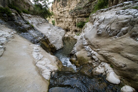 آبشار و دره زیبای بالی قایه در استان گلستان