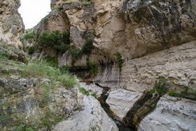 آبشار و دره زیبای بالی قایه در استان گلستان