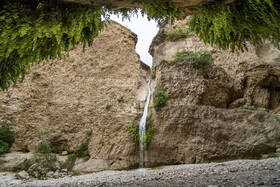 آبشار و دره زیبای بالی قایه در استان گلستان