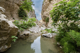 آبشار و دره زیبای بالی قایه در استان گلستان