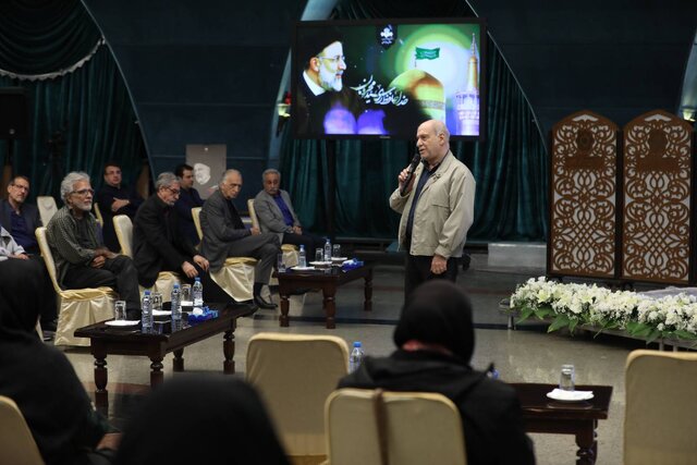 مراسم نکوداشت شهید رئیسی با حضور مجریان و هنرمندان صداوسیما + تصاویر