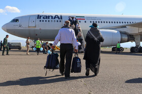 خدمات‌رسانی فرودگاه مشهد به بیش از ۱۱ هزار زائر سرزمین وحی