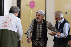 تیم تخصصی بسیج جامعه پزشکی، تامین اجتماعی استان خراسان شمالی در منطقه قره چا، جهت ویزیت رایگان بیماران