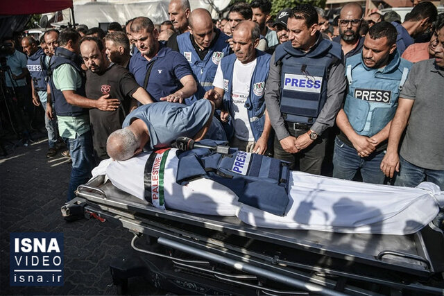 ویدیو/ شهادت ۱۰۰ خبرنگار، اسرائیل را پاسخگوی جنایاتش میکند؟ ویدیو/ شهادت ۱۰۰ خبرنگار، اسرائیل را پاسخگوی جنایاتش میکند؟