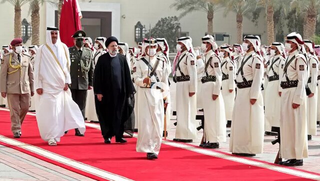 استقبال رسمی امیر قطر از رئیسجمهور ایران ارتباط با همسایگان؛ غفلتی که به فرصت تبدیل شد