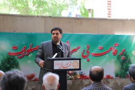 سخنرانی سید محمد حسین بلاغی، مدیر کل فرهنگ و ارشاد اسلامی آذربایجان شرقی 