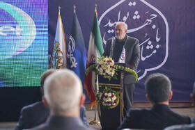 عباس علی‌آبادی، وزیر صمت در افتتاح چند طرح صنعتی و کارخانجات تولیدی در مشهد