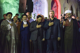 مراسم هفتمین روز شهادت شهدای خدمت در شیراز