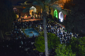 مراسم هفتمین روز شهادت شهدای خدمت در شیراز