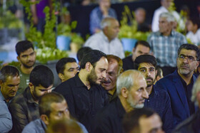 حضور علی بهادری جهرمی، سخنگوی دولت درمراسم هفتمین روز شهادت شهدای خدمت - شیراز
