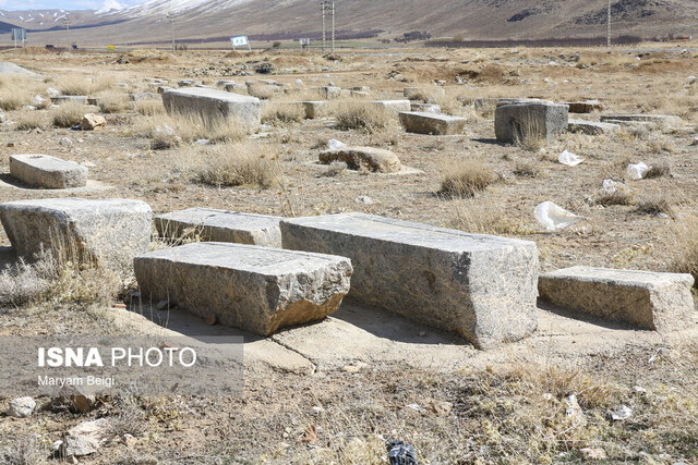 قبرستانی تاریخی در چهارمحال و بختیاری