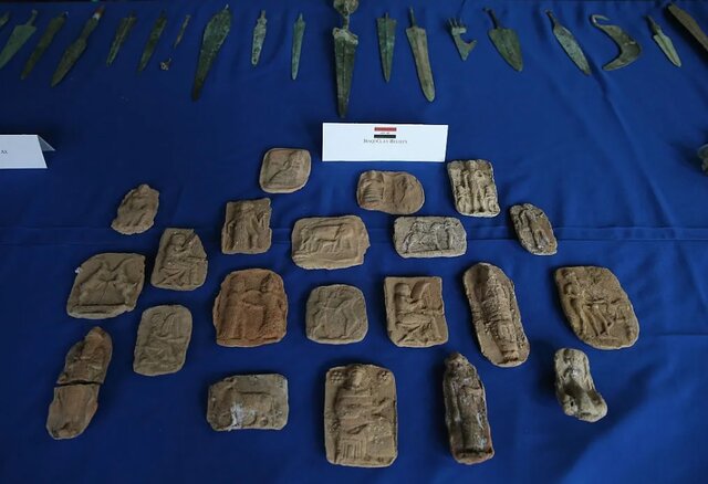 ۶۰۰۰ اثر تاریخی غارتشده از عراق پیدا شد ۶۰۰۰ اثر تاریخی غارتشده از عراق پیدا شد